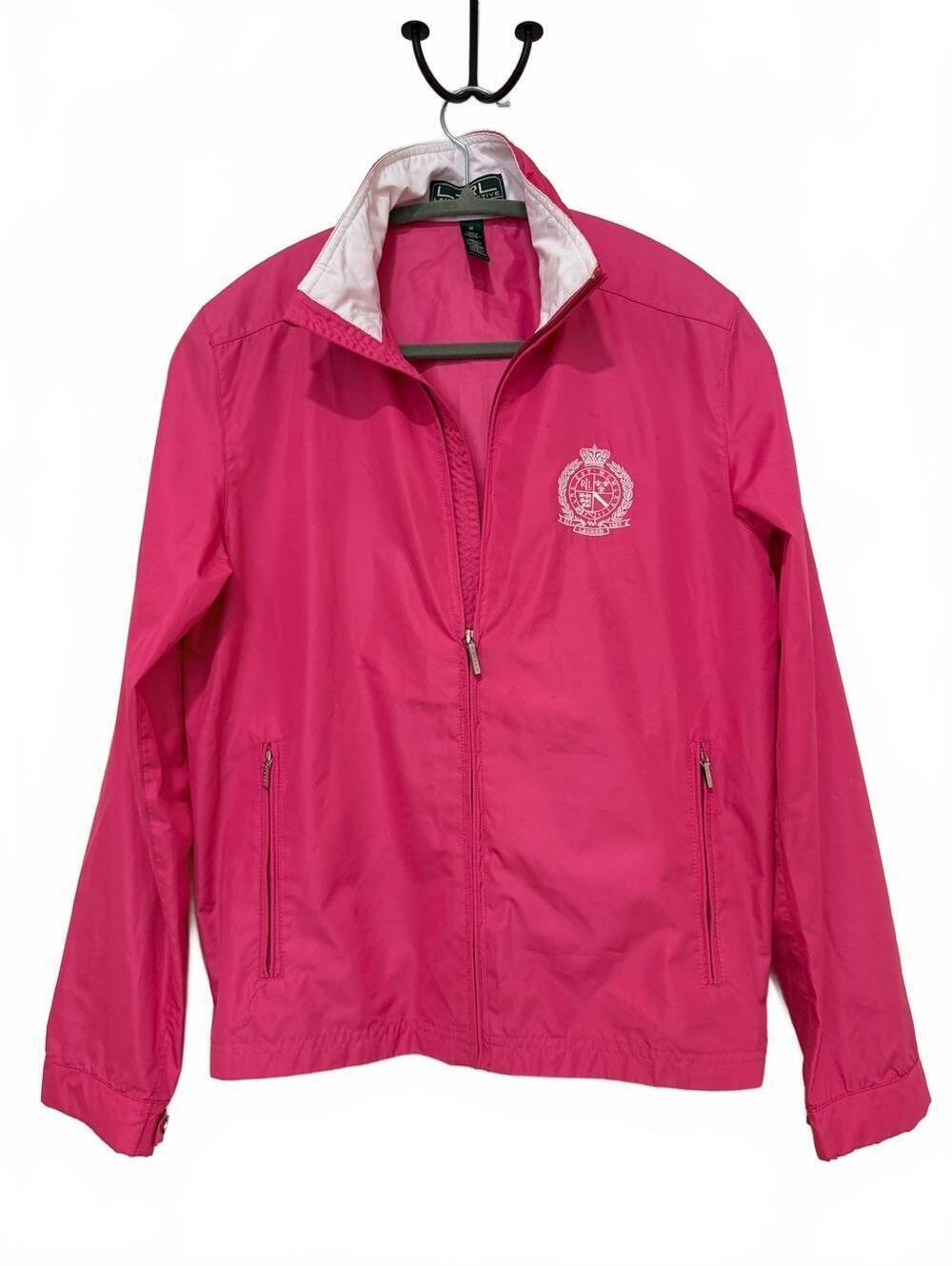 Lauren Ralph Lauren Active Pink Lightweight Windbreaker Jacket Women’s M